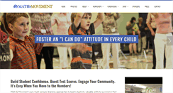 Desktop Screenshot of mathandmovement.com