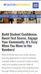 Mobile Screenshot of mathandmovement.com
